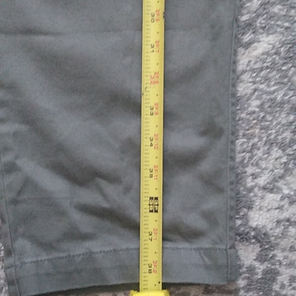 Women's size 16 hunter green cropped pants - Picture 6 of 9